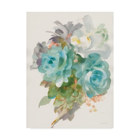 Danhui Nai 'Garden Bouquet Iii Crop' Canvas Art,18x24